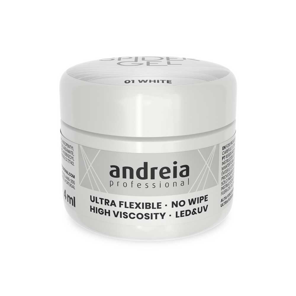 Andreia Professional Spider Gel - 01 Weiss 4ml