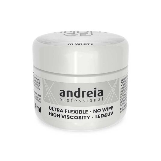 Andreia Professional Spider Gel - 01 Weiss 4ml