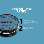 Osmo Clay Wax  Styler Auf Tonerdebasis 25ml