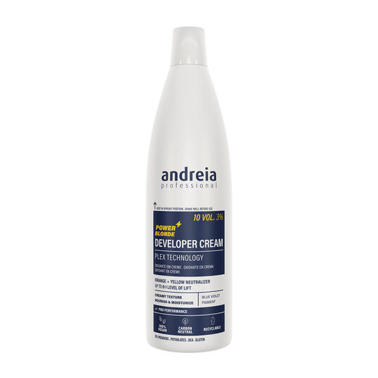 Andreia Professional Developer Cream Power Blonde - Veganes Wasserstoffperoxid 10V 3% 1L