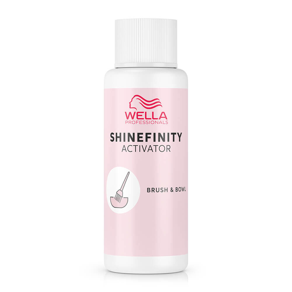 Wella Professionals Shinefinity Activator 2% Brush & Bowl Wella Professionals Shinefinity Activator 2% Brush & Bowl