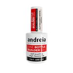 Andreia Professional One Bottle Builder Gel 3 In 1 - Aufbaugel 3 In 1 Geringe Viskosit&auml;t - Glitzer-Softwei&szlig; 14ml