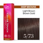 Wella Professionals Color Touch Demi-permanente Haarfarbe 5/73 Deep Browns 60ml