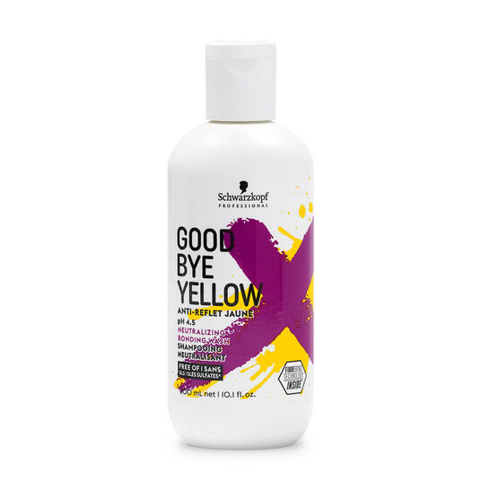 Schwarzkopf Professional Goodbye Yellow Hochpigmentiertes Neutralisierendes Shampoo 300ml