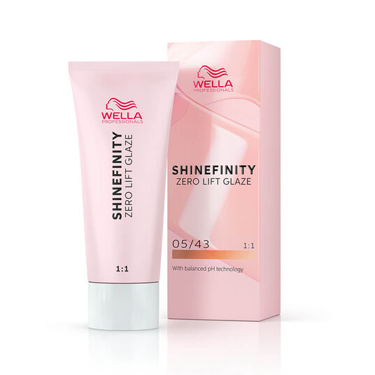 Wella Professionals Shinefinity Zero Lift Glaze Demi-permanente Haarfarbe 05/43 Warm Hot Chili 60ml
