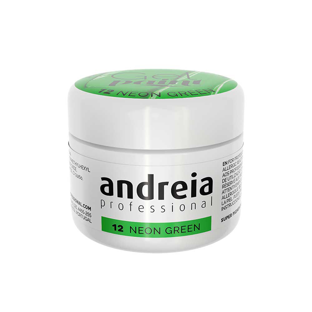 Andreia Professional Gel Paint - 12 Neongr&uuml;n 4ml