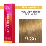 Wella Professionals Color Touch Demi-permanente Haarfarbe 9/36 Lichtblond Gold violett 60ml