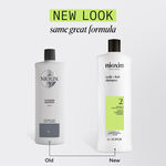Nioxin System 2 Kopfhaut + Haar Shampoo 1l