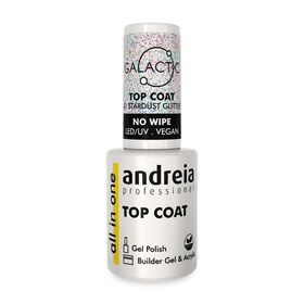 Andreia Professional All In One Gellack Überlack - Galactic 01 Stardust Glitter 10.5ml