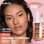 Andreia Professional Yummy Kiss Lippen Öl Luminizer SPF 30 - 01 Bronze Touch 7ml