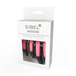 Sibel Section Clip Strong Set 4pcs set Pink