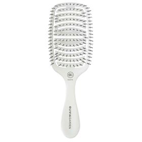 Olivia Garden Essential Care Brush Flex Ice White - Thick Hair