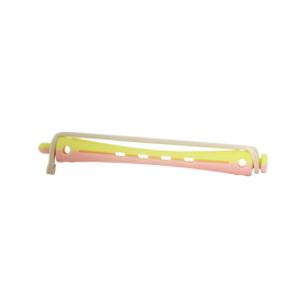 Sibel BI-Color Dauerwell-Wickler Lang 7mm Gelb-Rosa 12St.