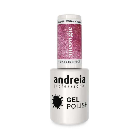Andreia Professional Meowgic Cat Eye Effect Gel Poilsh - MC3 Rosa 10.5ml