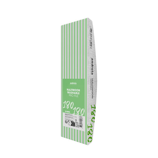 Andreia Professional Halfmoon Washable Pro File 180/180 10 St&uuml;ck