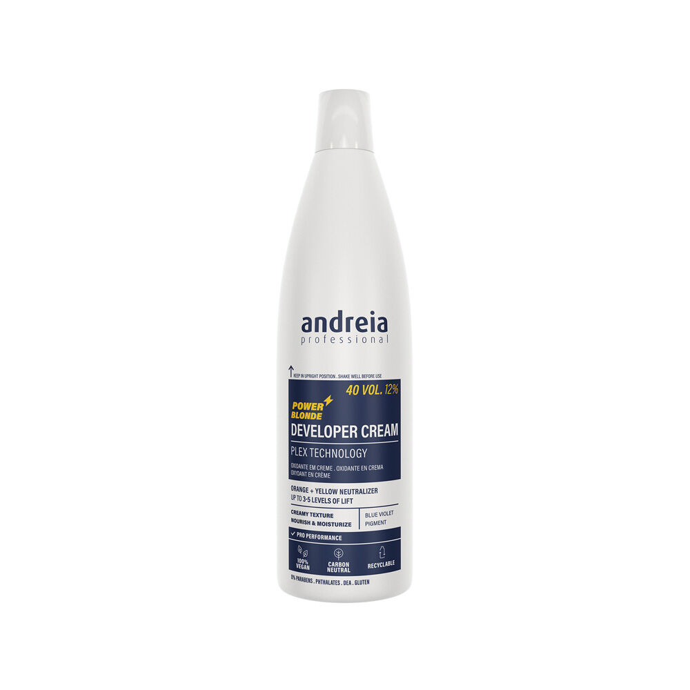 Andreia Professional Developer Cream Power Blonde - Veganes Wasserstoffperoxid 40V 12% 1L