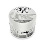 Andreia Professional Spider Gel - 03 Silber 4ml