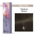 Wella Professionals Illumina Permanent Haarfarbe 60ml 4/