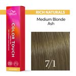 Wella Professionals Color Touch Demi-permanente Haarfarbe 7/1 Mittelblond Asch 60ml