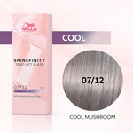 Wella Professionals Shinefinity Zero Lift Glaze Demi-permanente Haarfarbe 07/12 Cool Mushroom 60ml