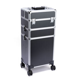 S-PRO Phoenix Trolley-Koffer Schwarz/Silber