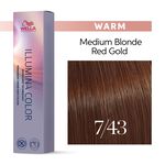 Wella Professionals Illumina Permanent Haarfarbe 60ml 7/43