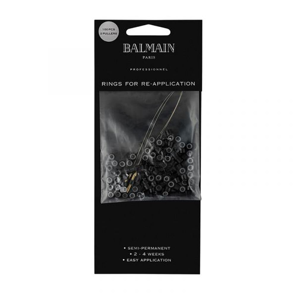 Balmain Rings Soft Black 100pcs