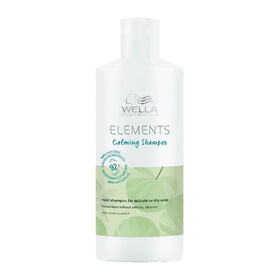 Wella Professionals Elements Calming Shampoo, sanfte Kopfhaut-und Haarpflege 500ml Vorteilspack