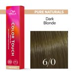 Wella Professionals Color Touch Demi-permanente Haarfarbe 6/0 Dunkelblond 60ml
