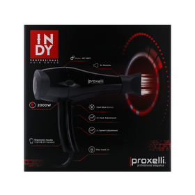 Proxelli Haartrockner Indy 2000W Black