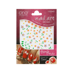 Cina Nail Art Decals Blush Petals