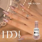 Andreia Professional Gel Polish Gellack - I Do! - ID1 Pink, Silber und Goldglitzer. 10.5ml