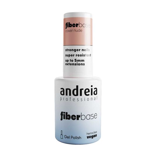Andreia Professional Fiber Base Hema-freier gellack - Cover Nude 10.5ml