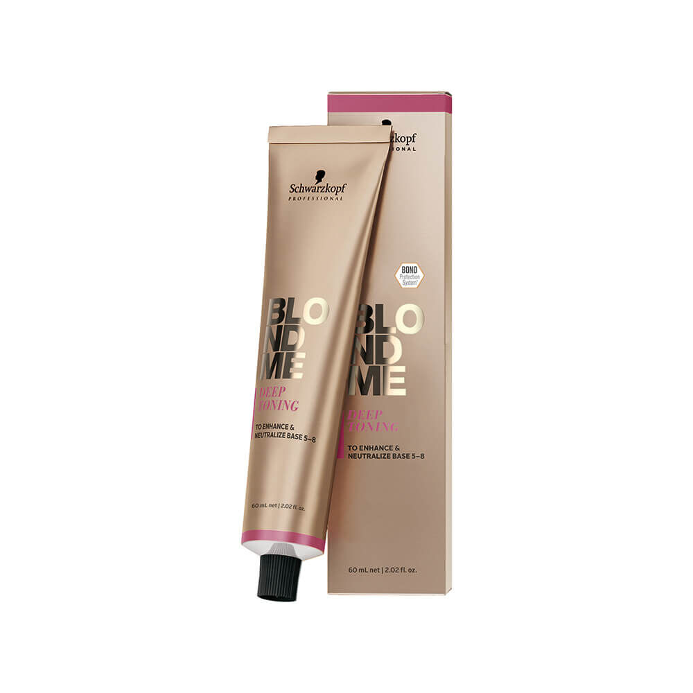 Schwarzkopf Professional Blond Me Permanent Haarfarbe Deep Toning 60ml Pfirsich Sorbet