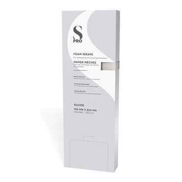 S-Pro Strähnchenpapier Silber 100mmx300mm 200St. S-Pro Strähnchenpapier Silber 100mmx300mm 200St.
