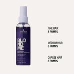 Schwarzkopf Professional Blond Me Bond Repair Silber Spray-Conditioner 150ml