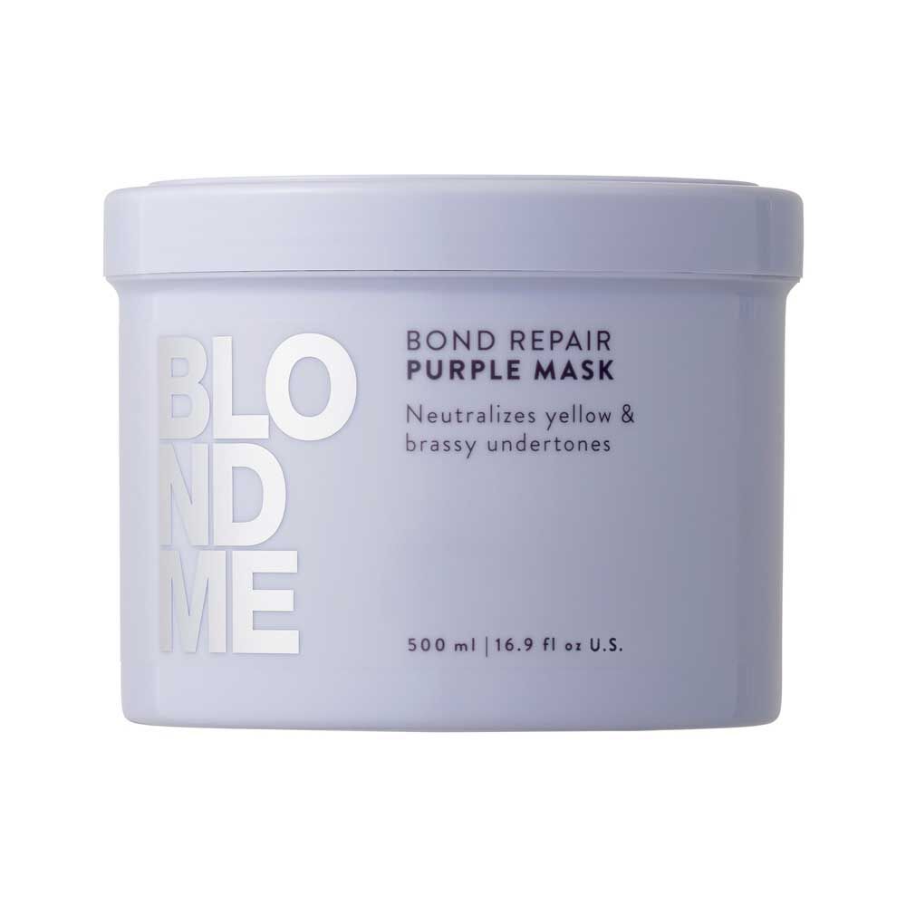 Schwarzkopf Professional Blond Me Bond Repair Lila-Maske 500ml