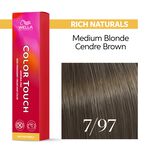 Wella Professionals Color Touch Demi-permanente Haarfarbe 7/97 Mittelblond Cendré braun 60ml