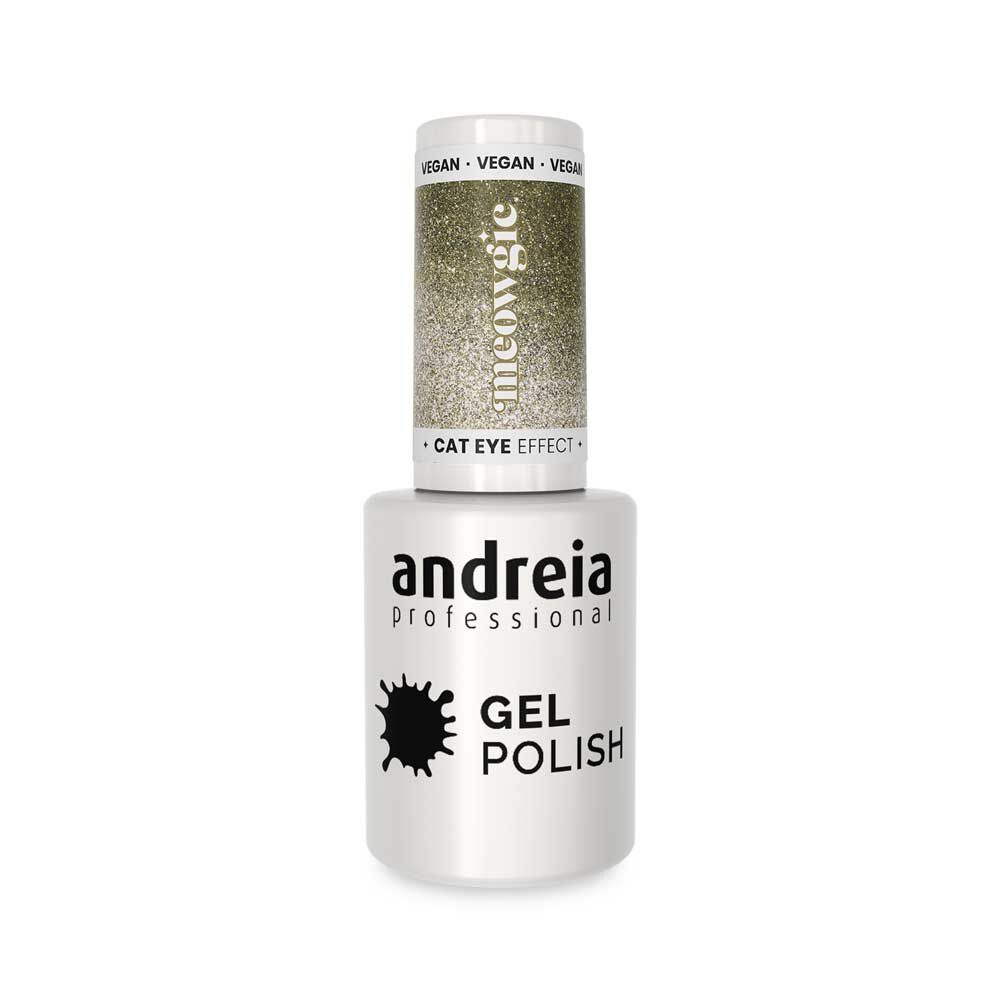 Andreia Professional Meowgic Cat Eye Effect Gel Poilsh - MC5 Olivgrün 10.5ml