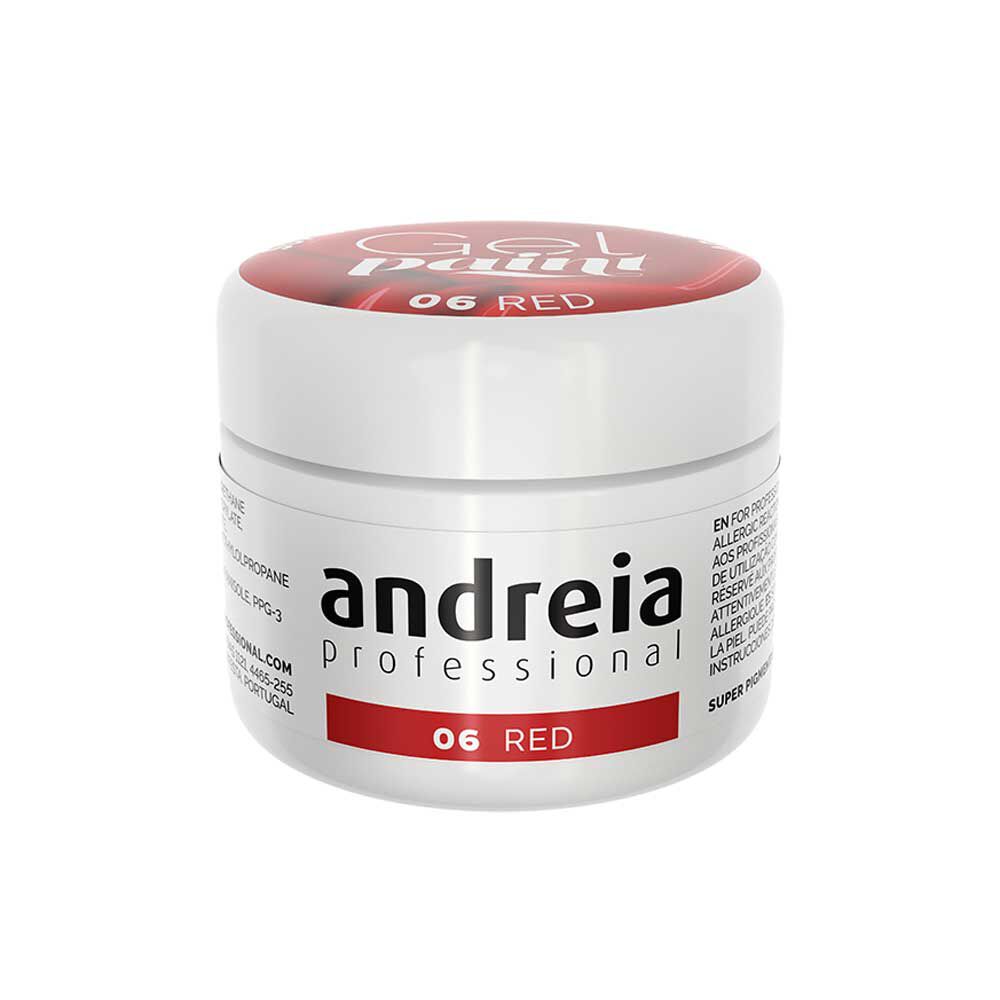 Andreia Professional Gel Paint - 06 Rot 4ml