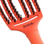 Olivia Garden Fingerbrush Care Dolce Vita Iconic Wildschwein- und Nylonbürste Orange Spritz