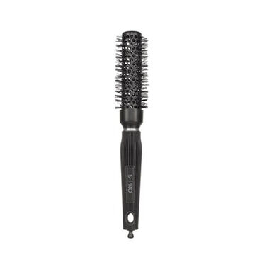 S-Pro Ionische Keramik-Bürste 25mm Schwarz S-Pro Ionische Keramik-Bürste 25mm Schwarz