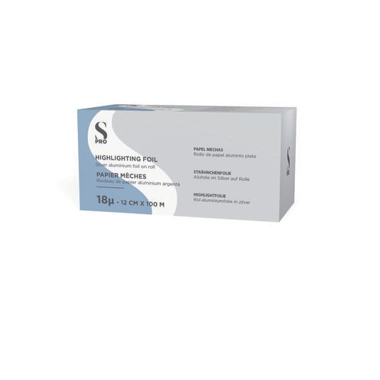 S-PRO Alufolie Silber 12cmx100mx18u