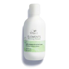 Wella Professionals Elements Renewing Shampoo, tiefreinigendes Shampoo 100ml Reisegröße