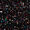 244 Schwarz mit mehrfarbigem Glitzer