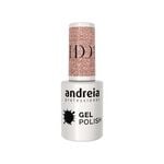 Andreia Professional Gel Polish Gellack - I Do! - ID1 Pink, Silber und Goldglitzer. 10.5ml