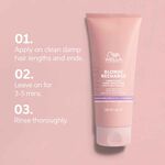 Wella Professionals Invigo Blonde Recharge Conditioner, Haarspülung 200ml