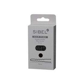 Sibel Metallnadeln Gewellt 50mm Schwarz 50 Stk.