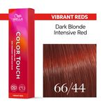 Wella Professionals Color Touch Demi-permanente Haarfarbe 66/44 Dunkelblond Intensiv Rot intensiv 60ml