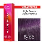 Wella Professionals Color Touch Demi-permanente Haarfarbe 5/66 Hellbraun Violett intensiv 60ml